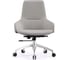 Кресло компьютерное руководителя Стул Груп TopChairs Soulo, бежевый, серый A308 8371-12/1 2
