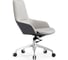 Кресло компьютерное руководителя Стул Груп TopChairs Soulo, бежевый, серый A308 8371-12/1 3