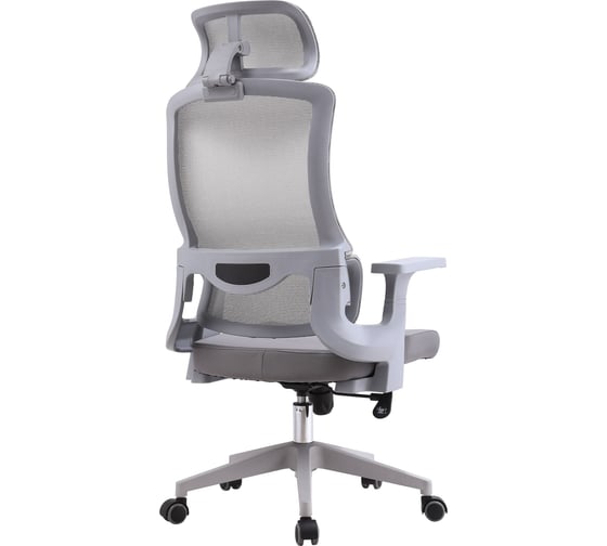 Кресло компьютерное офисное Стул Груп TopChairs Vantage, серый WH-978AG grey