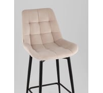 Стул полубарный Стул Груп Флекс с поворотным механизмом велюр бежевый (комплект 2 стула) AV 405-N02-K14PM-08(PP) BOX