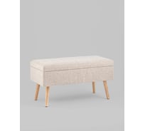 Банкетка Стул Груп Сторми с ящиком, серо-бежевый 19B485LK-5A