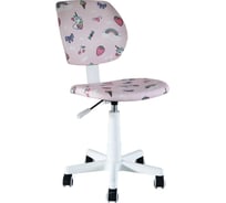 Кресло Стул Груп компьютерное детское ЛОЛО Sweet, пластик белый 5256D-W Sweet