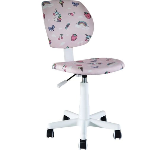 Кресло Стул Груп компьютерное детское ЛОЛО Sweet, пластик белый 5256D-W Sweet
