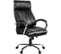 Кресло BN_Dp_Руководителя EChair-516 RT Комус Мебель рецикл.кожа черная 299460 1