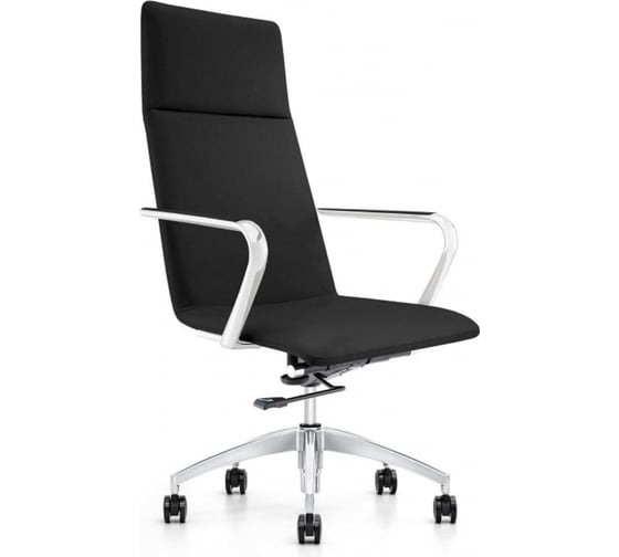 Кресло для руководителя Easy Chair 593 TPU черное, искусственная кожа, металл 1169106 1