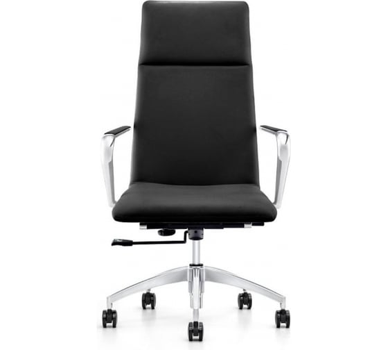 Кресло для руководителя Easy Chair 593 TPU черное, искусственная кожа, металл 1169106