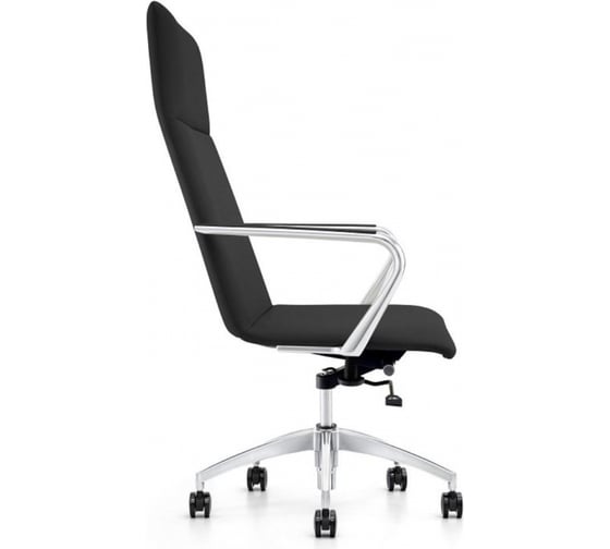 Кресло для руководителя Easy Chair 593 TPU черное, искусственная кожа, металл 1169106