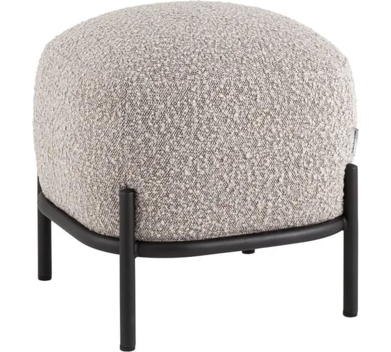 Пуф Стул Груп Стоун ткань букле, серый vd-pf-stone-tr-grey