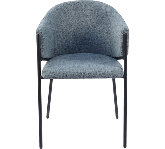 Стул для кухни обеденный Стул Груп Carmel, голубой DC-3091 WZ6002-7 black legs