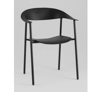 Стул для кухни обеденный Стул Груп Eila, пластик черный PC018 black