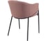 Стул для кухни обеденный Стул Груп Carmel, пыльно-розовый DC-3091 2087-5 black legs 4