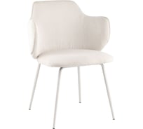 Стул для кухни обеденный Стул Груп Eira, вельвет белый VC029 Farm-103