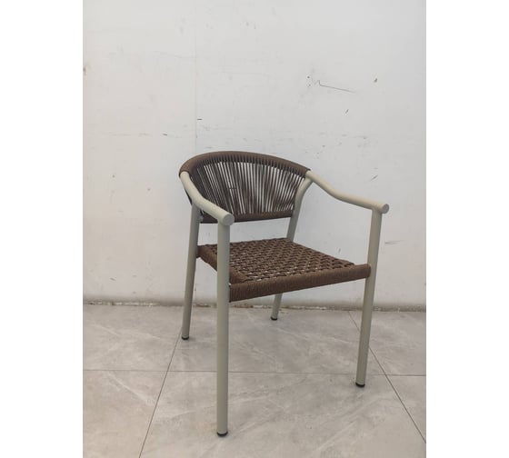 Стул для кухни обеденный Стул Груп Syna, коричневый AD642156-2 br+offwh 1