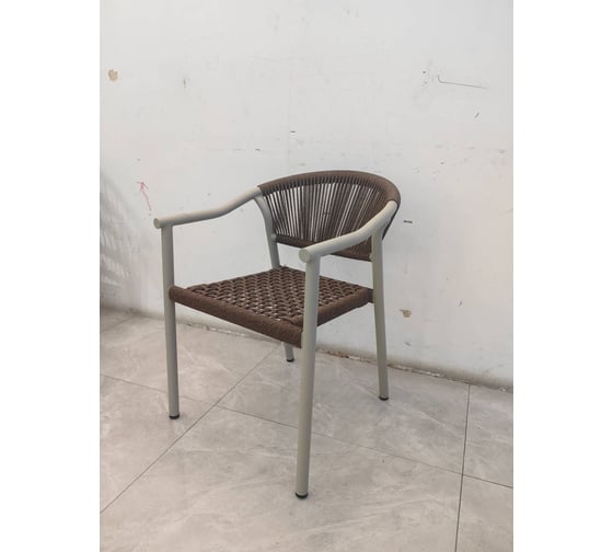 Стул для кухни обеденный Стул Груп Syna, коричневый AD642156-2 br+offwh