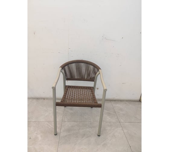 Стул для кухни обеденный Стул Груп Syna, коричневый AD642156-2 br+offwh