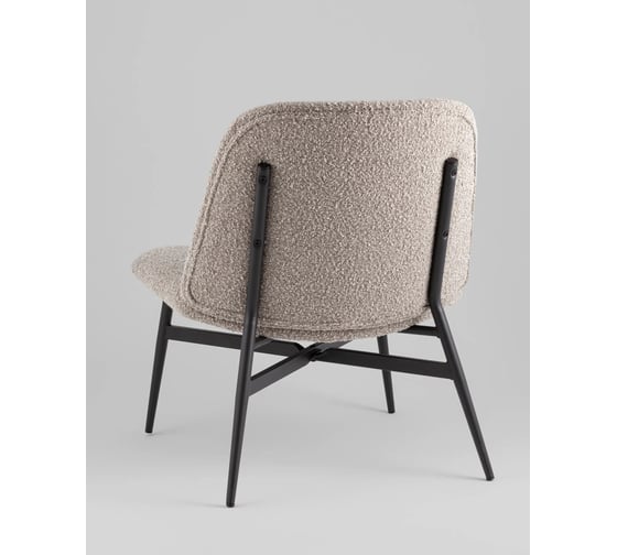 Стул-Кресло лаунж Стул Груп Ease букле, коричневый DM5052 BMG2635-4 L.brown