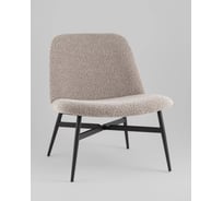 Стул-Кресло лаунж Стул Груп Ease букле, коричневый (комплект 2 кресла) DM5052 BMG2635-4 L.brown BOX