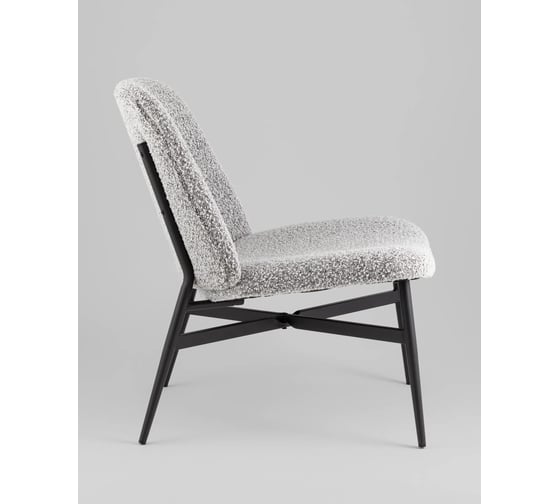Стул-Кресло лаунж Стул Груп Ease букле, серый DM5052 BMG2635-19 Grey