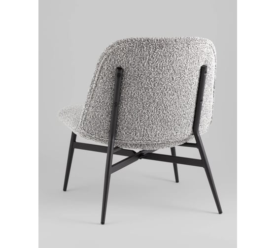 Стул-Кресло лаунж Стул Груп Ease букле, серый DM5052 BMG2635-19 Grey