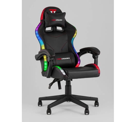 Кресло компьютерное игровое Стул Груп TopChairs Druid, черный GF-8062-N black 1