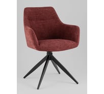 Стул для кухни обеденный Стул Груп Enid, рогожка винно-красный (комплект 2 стула) OS-2407-1 Lord-98 BOX