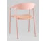 Стул для кухни обеденный Стул Груп Eila, с подушкой, пластик розовый PC018-C pink 5