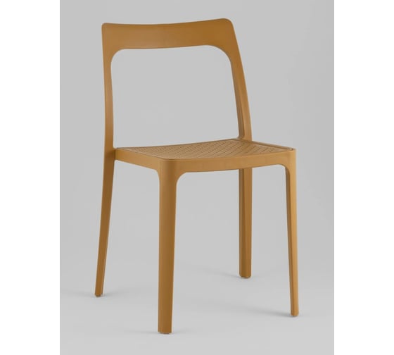 Стул для кухни обеденный Стул Груп Marty, пластиковый, охра 8060 yellow (95456) 1