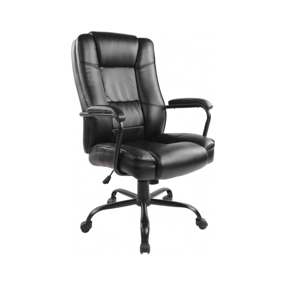 Кресло BN_DT_руководителя ECHAIR-506 TPU net к/з черный, сетка