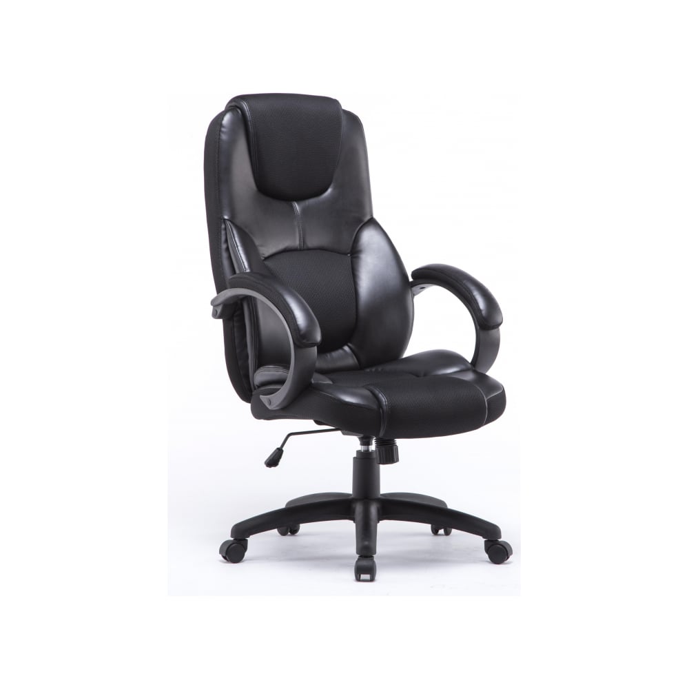 Кресло для руководителя easy chair 685 tc черное ткань пластик