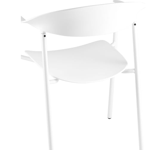 Стул для кухни Стул Груп обеденный Eila, пластик белый PC018 white