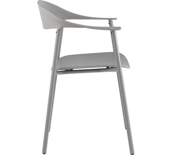 Стул для кухни Стул Груп обеденный Eila, пластик серый PC018 grey