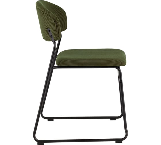 Стул для кухни Стул Груп обеденный Loftys, зеленый BH-6079 green/bl