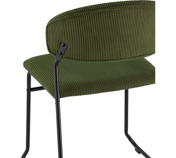 Стул для кухни Стул Груп обеденный Loftys, зеленый BH-6079 green/bl