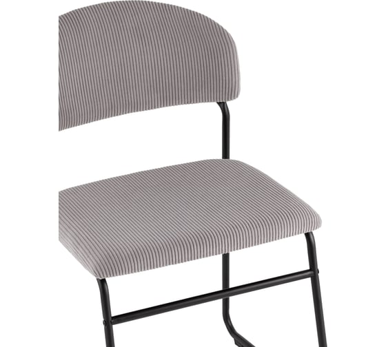 Стул для кухни Стул Груп обеденный Loftys, серый BH-6079 grey/bl