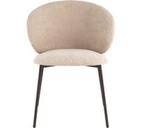 Стул для кухни Стул Груп обеденный Блейз, букле капучино, каркас серо-коричневый (комплект 2 стула) LV-109-S112-8019 BOX