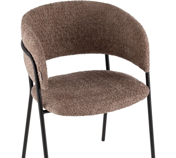 Стул для кухни Стул Груп обеденный Нэлли New, букле коричневый AV 486-C33-9005