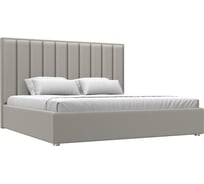 Интерьерная кровать Лига диванов Афродита 200 рогожка Амур бежевый 123058