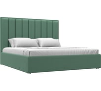 Интерьерная кровать Лига диванов Афродита 180 рогожка Амур зеленый 123586