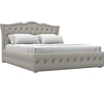 Интерьерная кровать Лига диванов Герда 160 рогожка Амур бежевый 123064