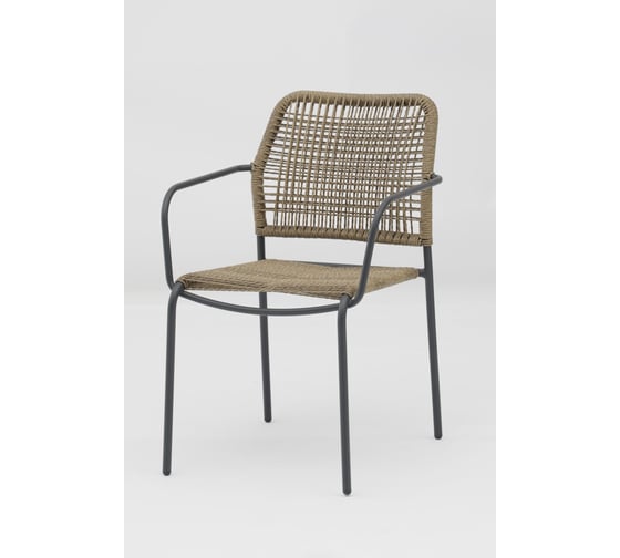 Стул для кухни Стул Груп обеденный Solaia, светло-коричневый AD632068 brown+d.grey 1