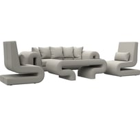 Набор Лига диванов Волна-2 (стол, диван, 2 кресла) 125781