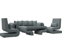 Набор Лига диванов Волна-2 (стол, диван, 2 кресла) 125330