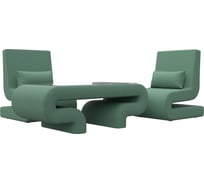 Набор Лига диванов Волна-3 (стол, 2 кресла) 125333