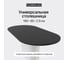 Столешница GENGLASS ЛДСП, 25 мм, чёрная, овальная GGTW-02-18090 2