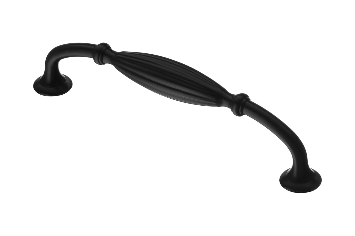 Ручка-скоба KERRON 128 мм, матовый черный RS-113-128 BL - выгодная цена,  отзывы, характеристики, фото - купить в Москве и РФ
