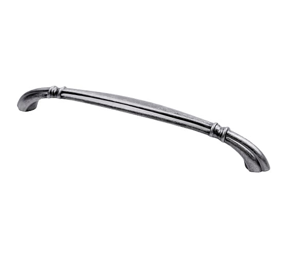 Ручка-скоба KERRON 160 мм, черненый старинный цинк RS-120-160 BAZ 1