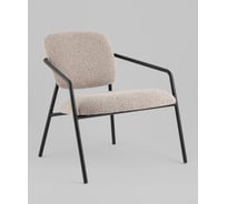 Стул-кресло лаунж Стул Груп Rooney, букле серый CQ-2019 - BMG2635-4