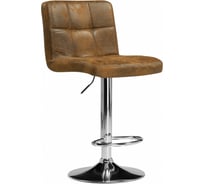 Барный стул Woodville Paskal brown/chrome 15825