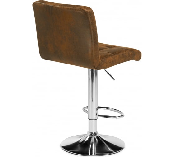 Барный стул Woodville Paskal brown/chrome 15825