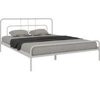 Двуспальная кровать Woodville Ирэн 160х200 см, белая 613396